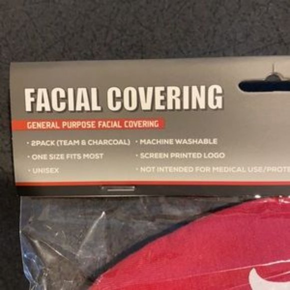 Alabama Crimson Tide 2 Pack Face masks New - Picture 4 of 4